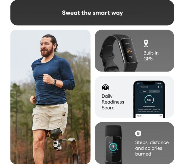 FitBit Charge 5Graphite/Black