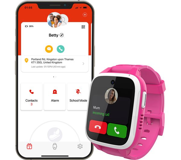 Xplora XGO3 Pink - SIM incl. (UK only)