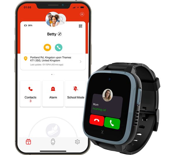 Xplora XGO3 Black - SIM incl. (UK only)