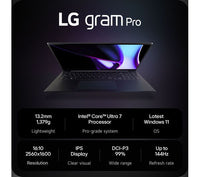 LG gram Pro 17 INCH-Ultra7 16GB 1TB RTX3050