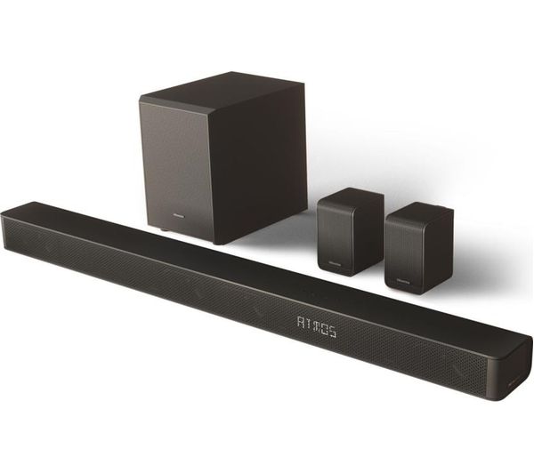 340W 5.1Ch Bluetooth Soundbar Wireless Sub