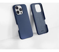Epico Mag+ Leather Case iPhone 16 Pro - blue