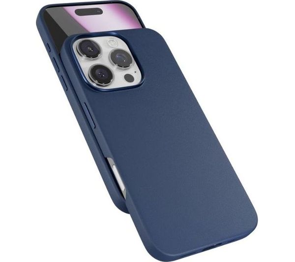 Epico Mag+ Leather Case iPhone 16 Pro - blue