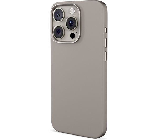 Epico Mag+ Silicone Case Pro iPhone 16 Pro - titanium beige
