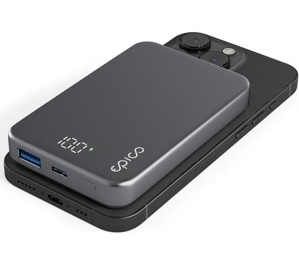 Epico Epico Mag+ Aluminium Power Bank Battery Capacity 10 000mAh - space gray