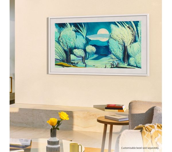 65 INCH The Frame Modern Frame Design & Bezel Matte Display One Connect Box 4K AI Upscaling & NQ4 AI Gen2 Processor Art Mode Dolby Atmos