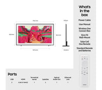 65 INCH The Frame Pro Modern Frame Design & Bezel Quantum Matrix Technology Slim 4K AI Upscaling & NQ4 AI Gen3 Processor Wireless One Co