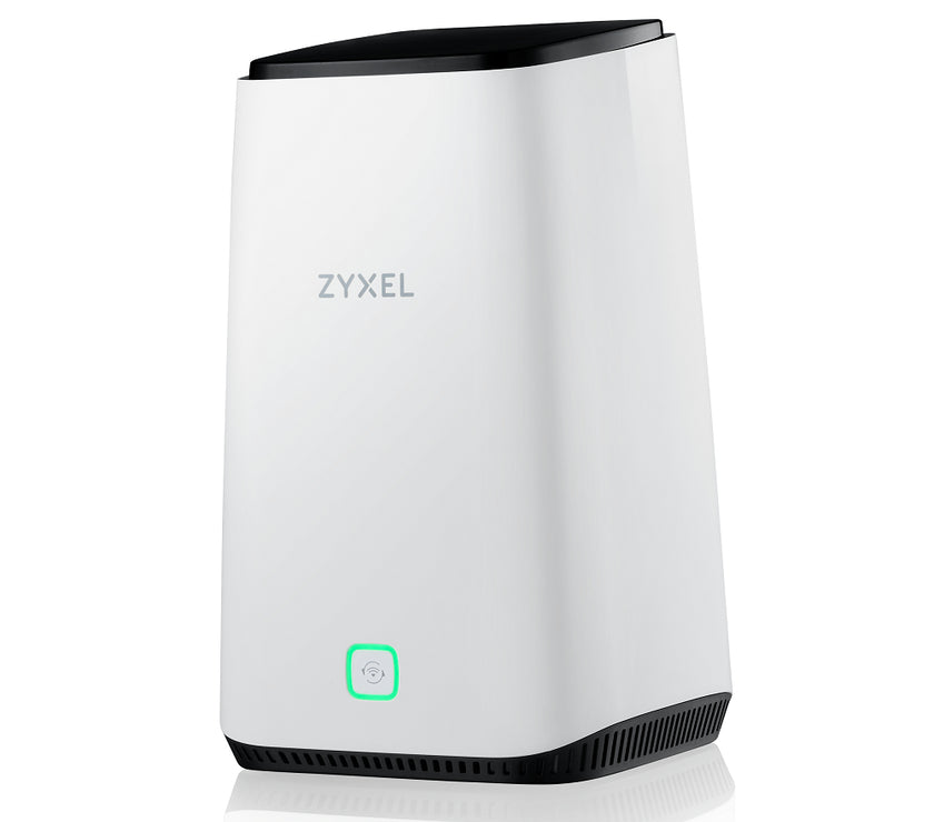 Zyxel FWA510 wireless router Multi-Gigabit Ethernet Tri-band (2.4 GHz / 5 GHz / 5 GHz) 5G Black, White