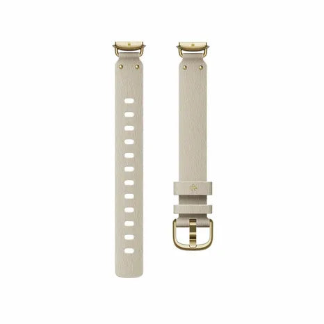 Fitbit LuxeLeatherAlternativeBandPearl S