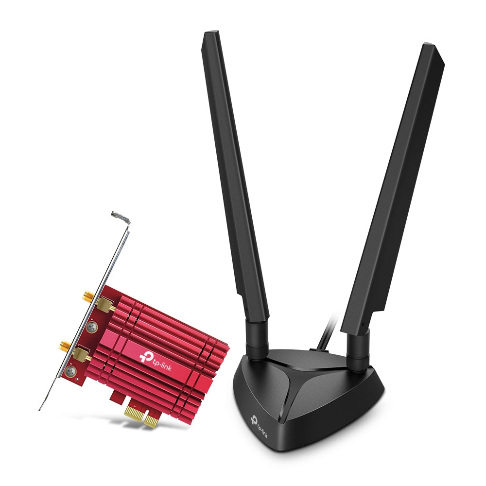 TP-Link Archer TXE75E - Network adapter - PCIe - Bluetooth 5.2 Wi-Fi 6E