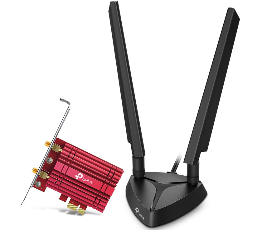 TP-Link Archer TXE75E - Network adapter - PCIe - Bluetooth 5.2 Wi-Fi 6E