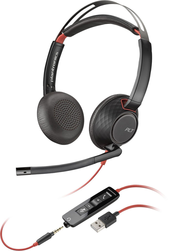Poly BW 5220 Stereo USB-A HS (Bulk) (Carton Qty 40) - EOL
