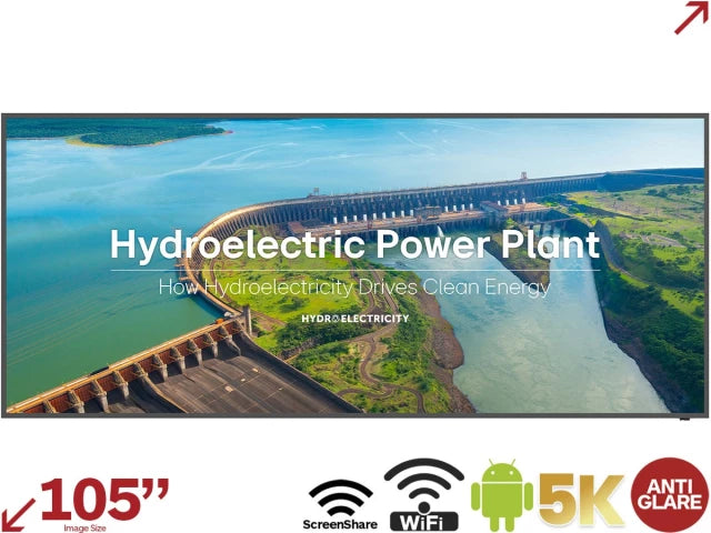 LG 105BM5P 105” 21:9 5K Ultra-Stretch Large Format Display with Android 13