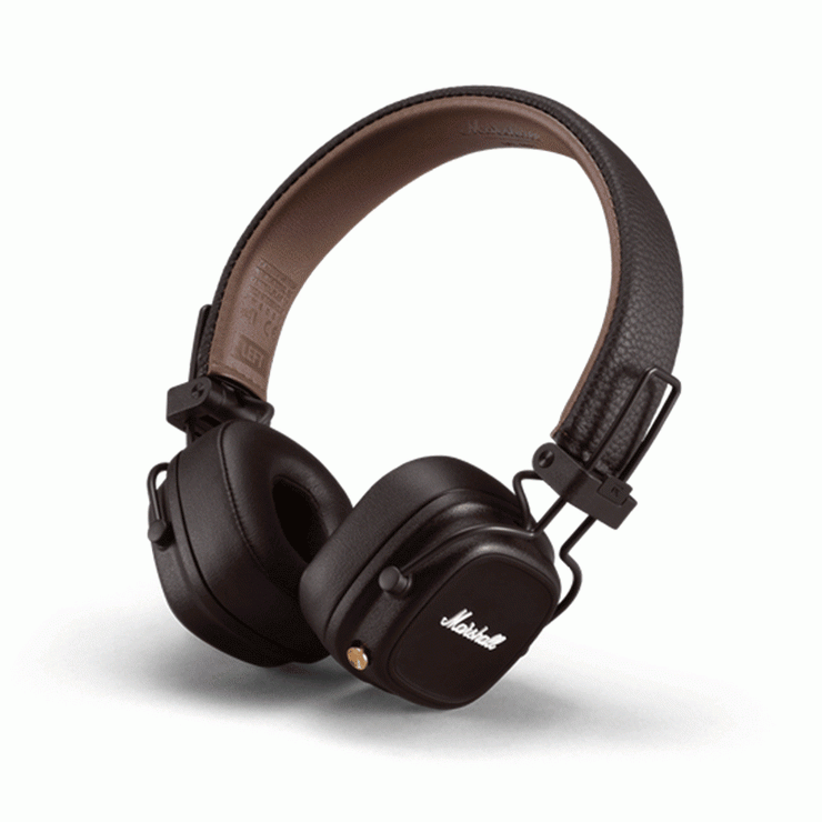 Marshall Major IV Bluetooth Brown