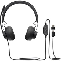 Logitech Zone Wired USB-C Graphite Headset