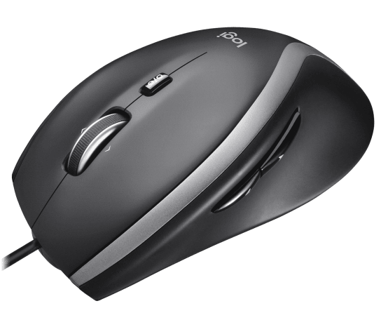 Logitech M500S corded mouse black
