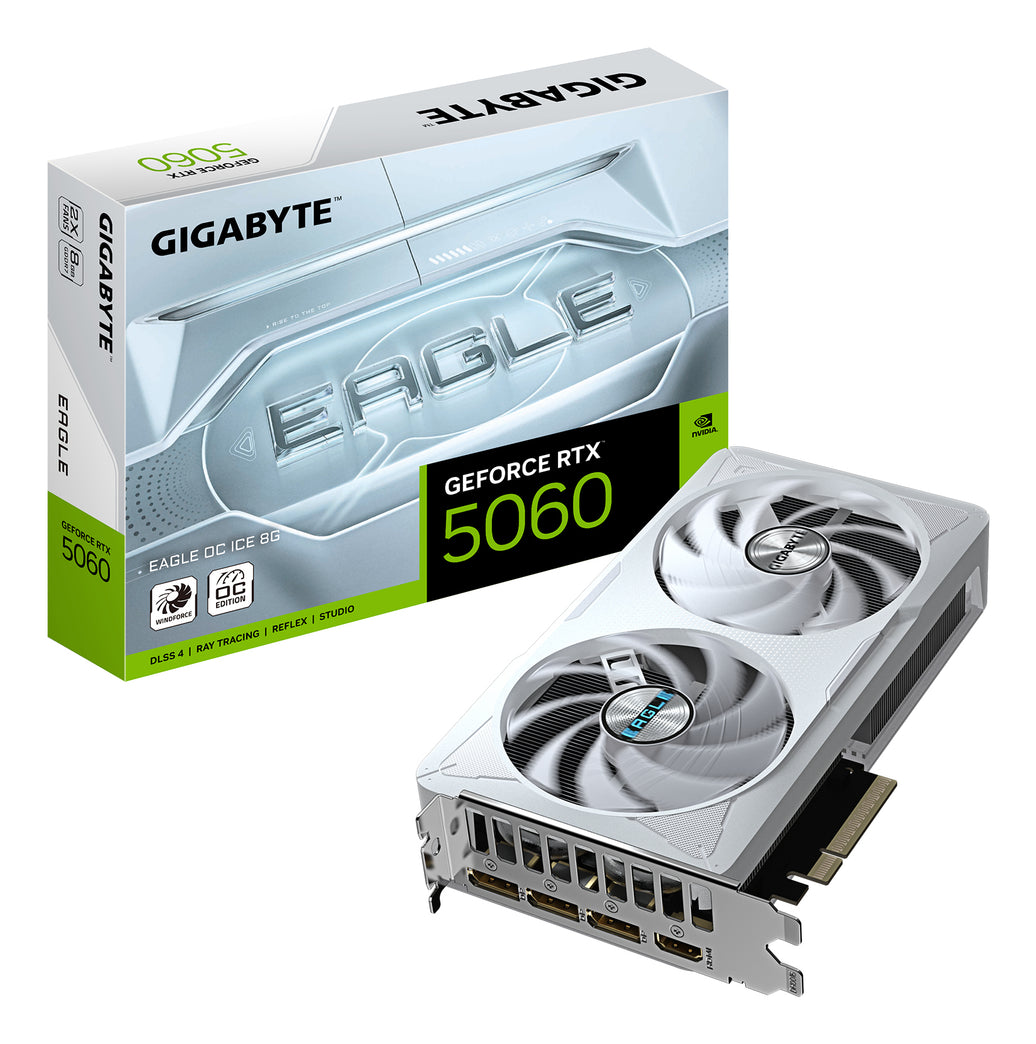 GIGABYTE RTX 5060 8GB EAGLE OC ICE
