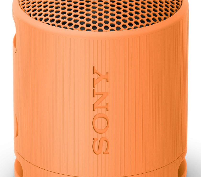 Sony SRS-XB100 - Wireless Bluetooth  audio conference, Durable IP67 Waterproof & Dustproof, 16 Hour Battery, Eco, Outdoor and Travel in Orange