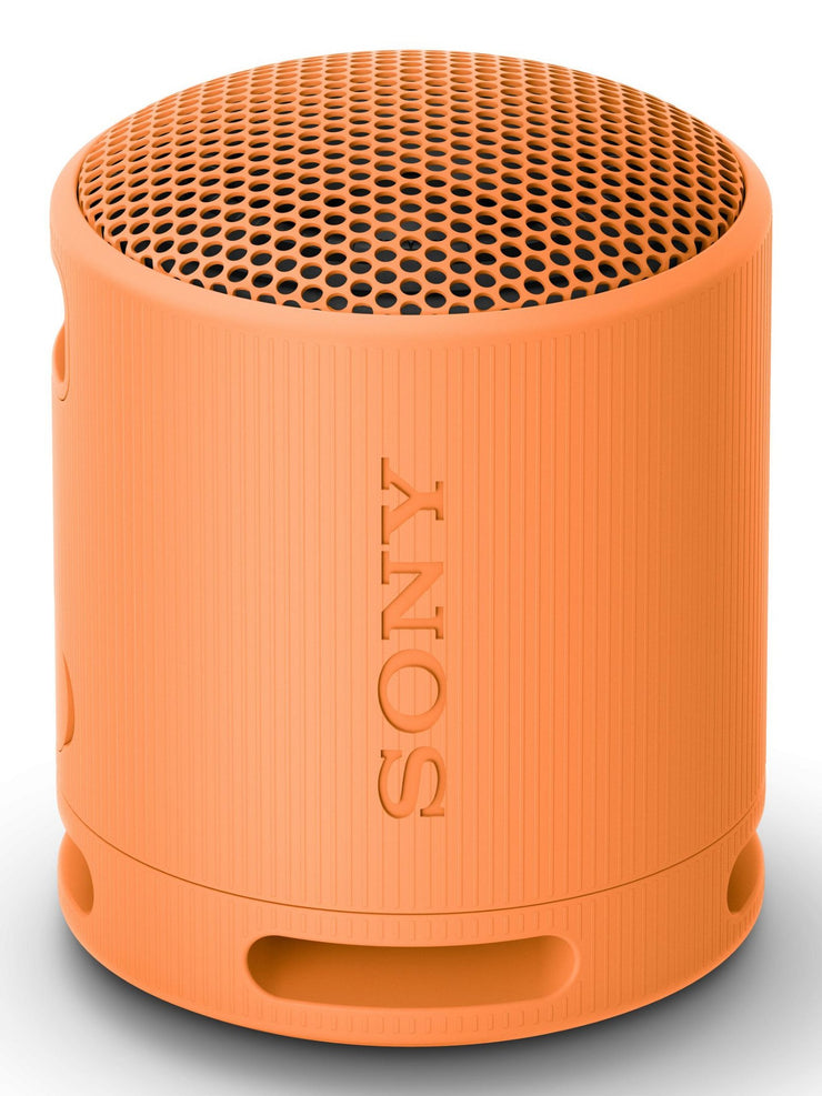 Sony SRS-XB100 - Wireless Bluetooth  audio conference, Durable IP67 Waterproof & Dustproof, 16 Hour Battery, Eco, Outdoor and Travel in Orange