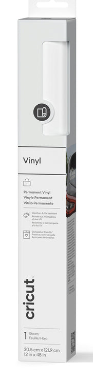 Cricut Permanent Vinyl White - 3 Pack