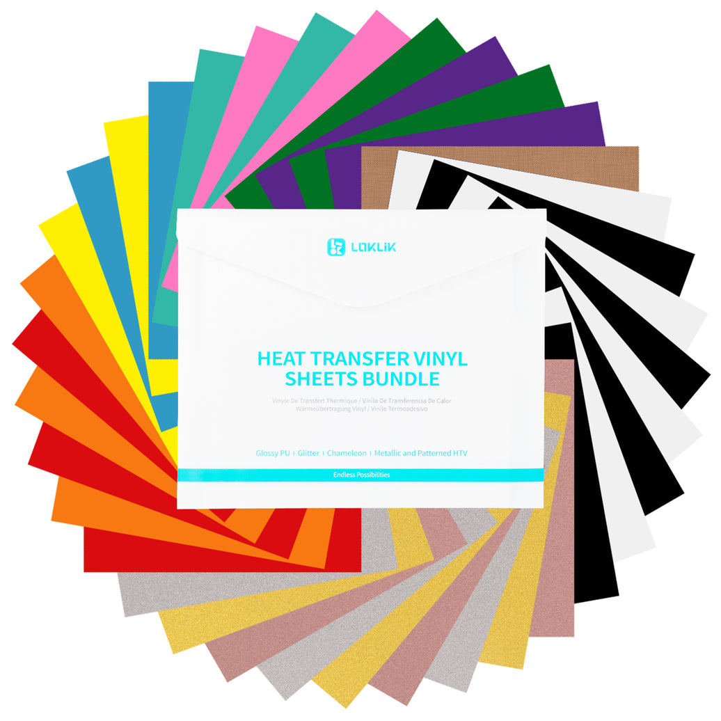 Htv Vinyl Sheet Bundle 36 Pack