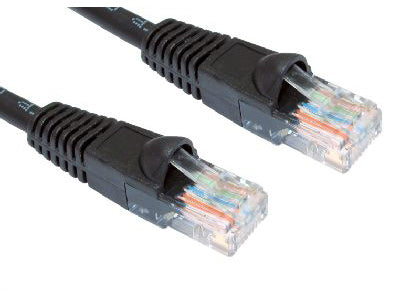 CDL 3m Snagless Cat6 Patch Black