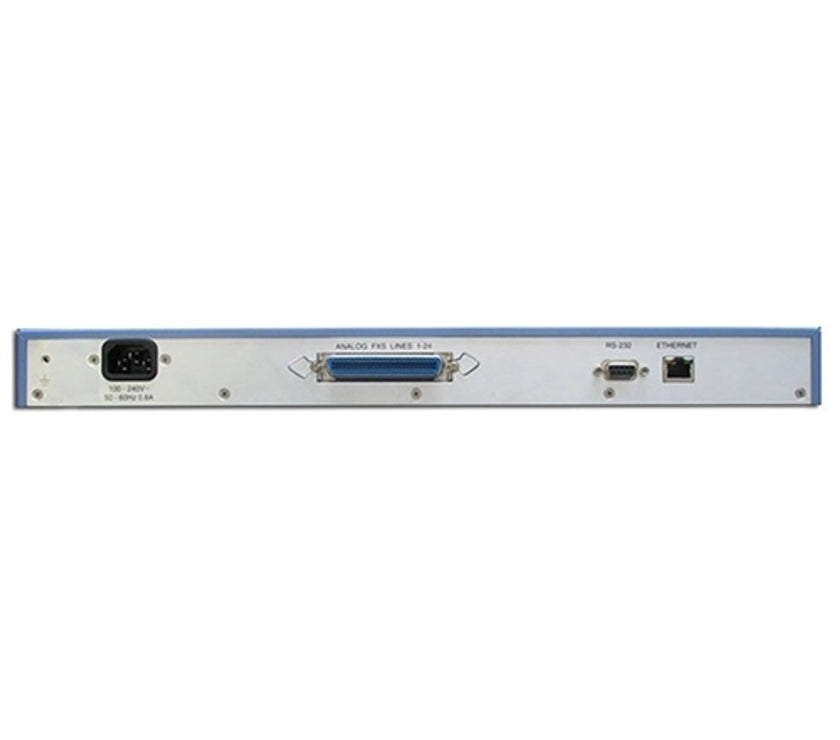 AudioCodes MediaPack 124 analog VoIP gateway with 24 FXS ports, DC-powered