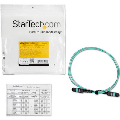 StarTech 1m Multimode Fiber Optic Cable