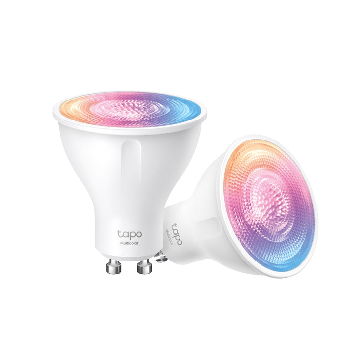 TP-Link Tapo L630 - LED spot light bulb - GU10 - 3.7 W (equivalent 50 W) - class E - 16 million colours tunable white - 2200-6500 K (pack of 2)