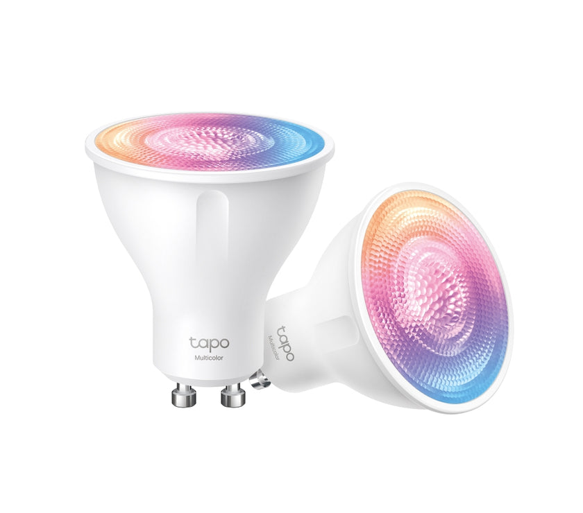 TP-Link Tapo L630 - LED spot light bulb - GU10 - 3.7 W (equivalent 50 W) - class E - 16 million colours tunable white - 2200-6500 K (pack of 2)