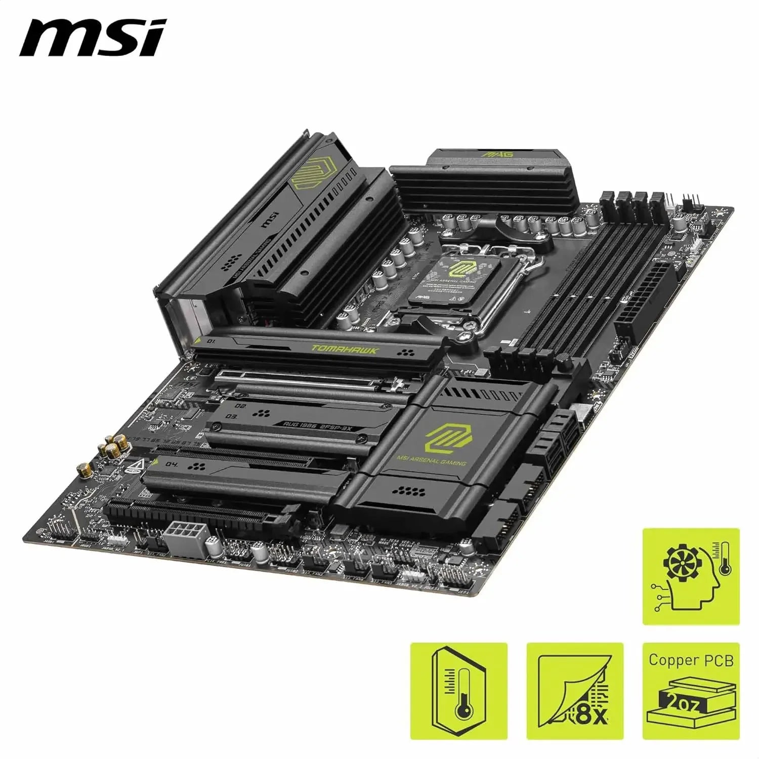 MSI MAG X870E TOMAHAWK WIFI AMD AM5 ATX Motherboard