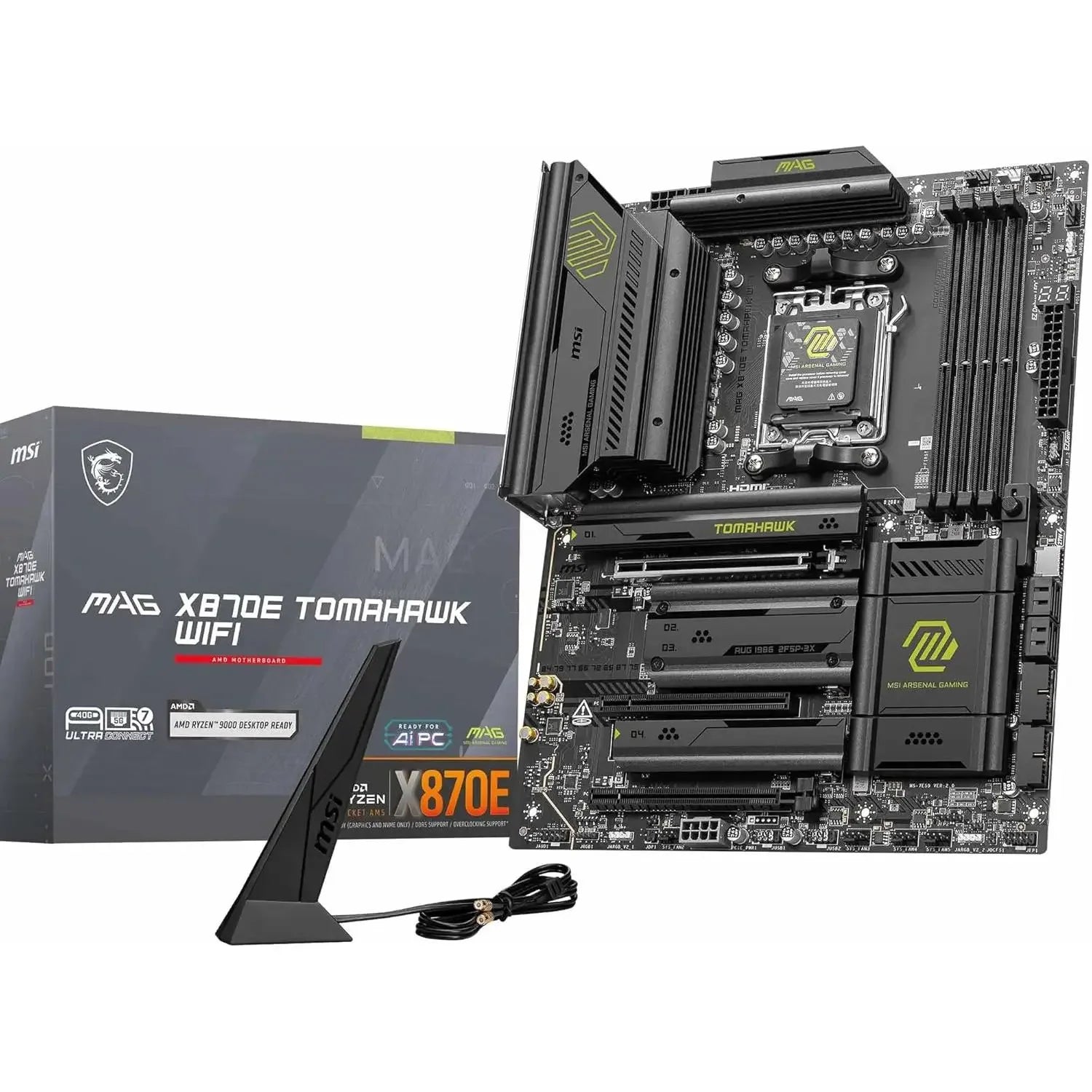 MSI MAG X870E TOMAHAWK WIFI AMD AM5 ATX Motherboard