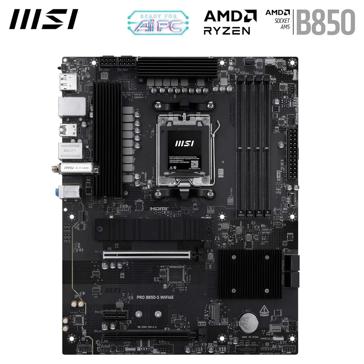 MSI AM5 PRO B850-S EVO WIFI