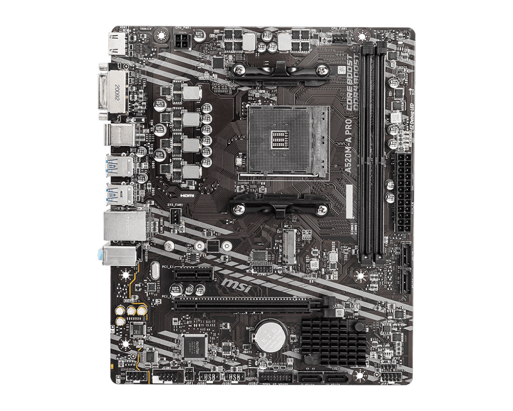 MSI AM4 A520M-A PRO M-ATX