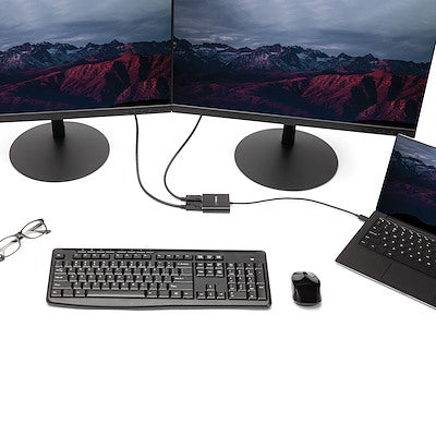 StarTech.com MST USB-C to 2 x DP