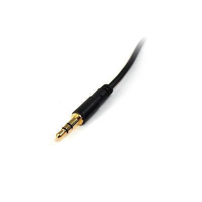 StarTech 3 FT SLIM 3.5MM STEREO AUDIO CABLE - M/M