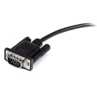 StarTech.com 3m DB9 Serial Cable M/F