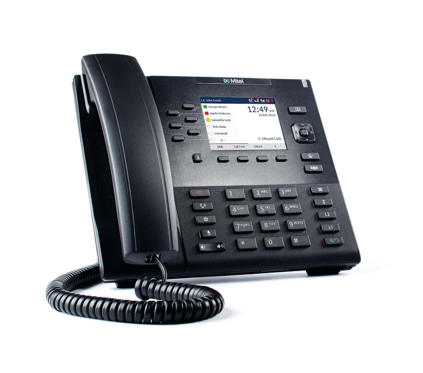 Mitel 80C00002AAA-A IP phone Black 9 lines LCD
