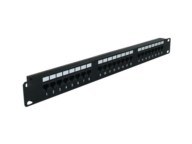 NEC 24 WAY P.PANEL BLACK RJ45