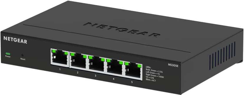 NETGEAR 8-Port Gigabit Ethernet High-Power PoE+ Smart Managed Plus Switch (GS308EPP)