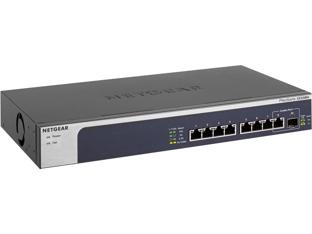 NETGEAR 8Pt 10G/Multigigabit Unmanaged Swch