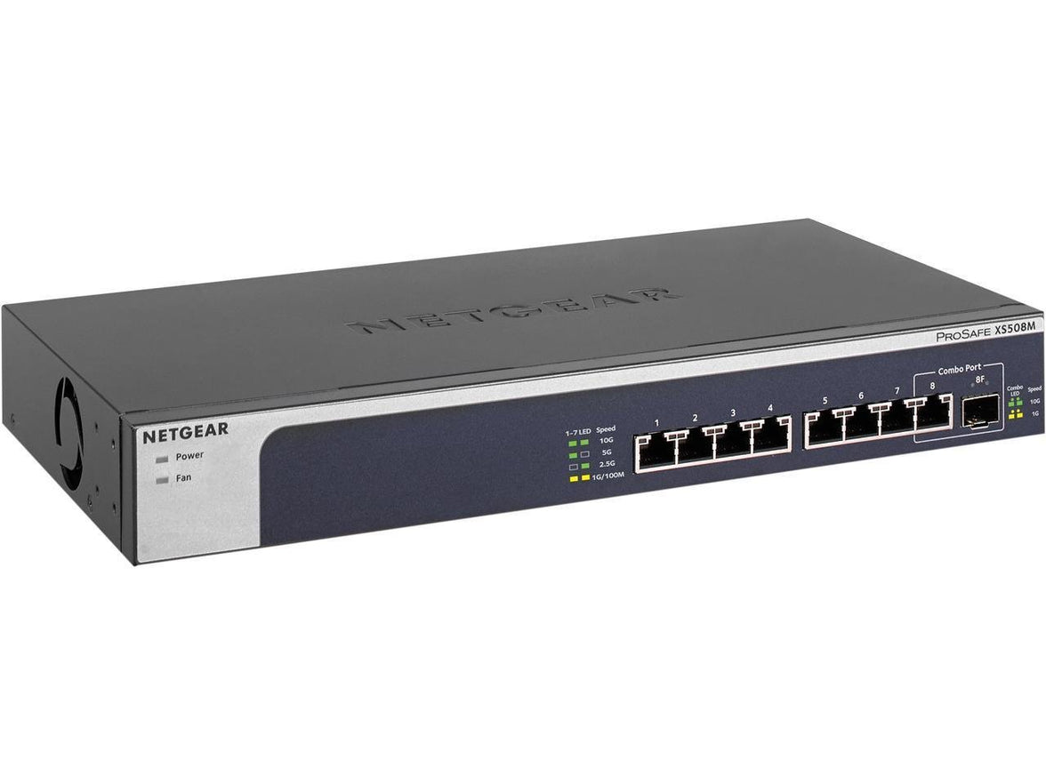 NETGEAR 8Pt 10G/Multigigabit Unmanaged Swch