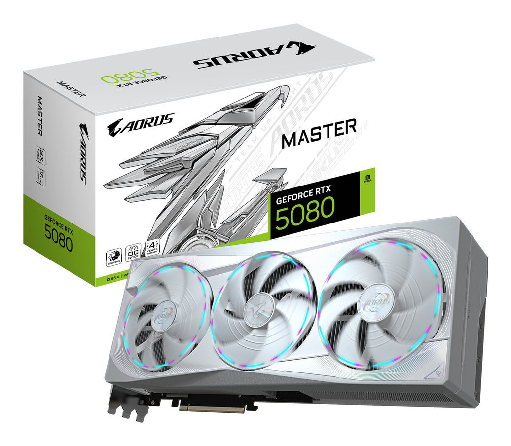 AORUS RTX 5080 16GB MASTER ICE 16G
