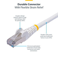 Startech 2m White CAT8 Ethernet Cable