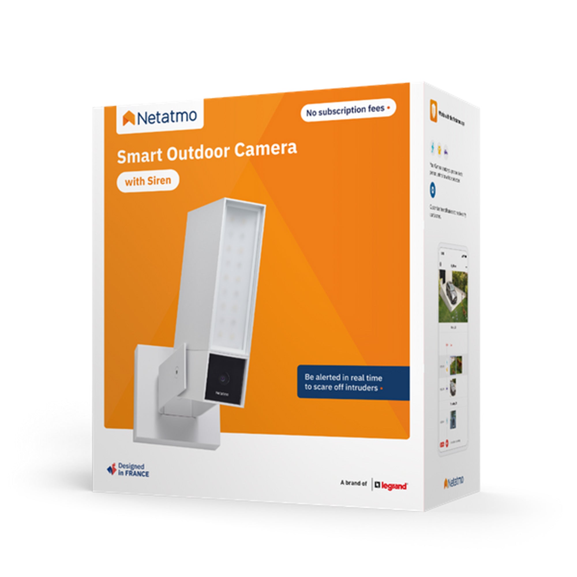 Netatmo Outdoor Cam w/Siren White