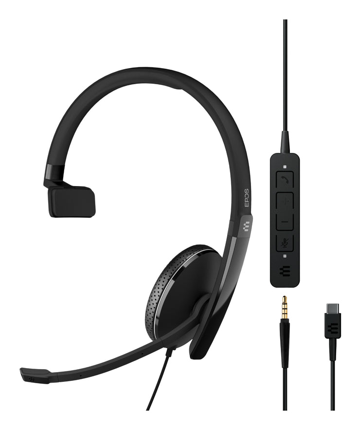 EPOS ADAPT 135 USB-C II Monaural USB/3.5mm Headset