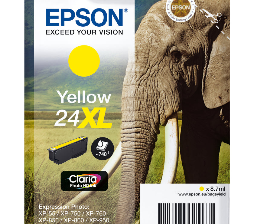 24XL Yellow Ink