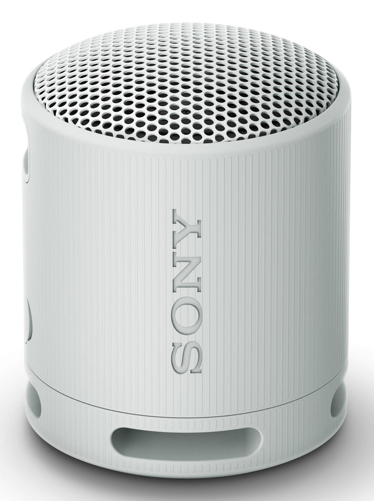 Sony SRS-XB100 - Wireless Bluetooth  audio conference, Durable IP67 Waterproof & Dustproof, 16 Hour Battery, Eco, Outdoor and Travel in Light Grey