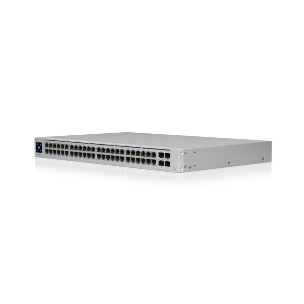 Ubiquiti UniFi Switch USW-48-POE - Switch - Managed - 48 x 10 100 1000 (32 PoE ) 4 x Gigabit SFP - desktop rack-mountable - PoE (195 W)