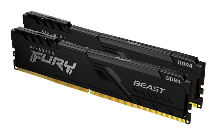 D4 D 3200MHz 32GB 2x16 Kit FURY Beast Bk